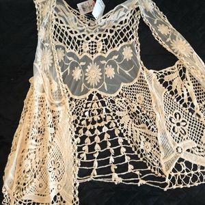 NWT!! Lace kimono